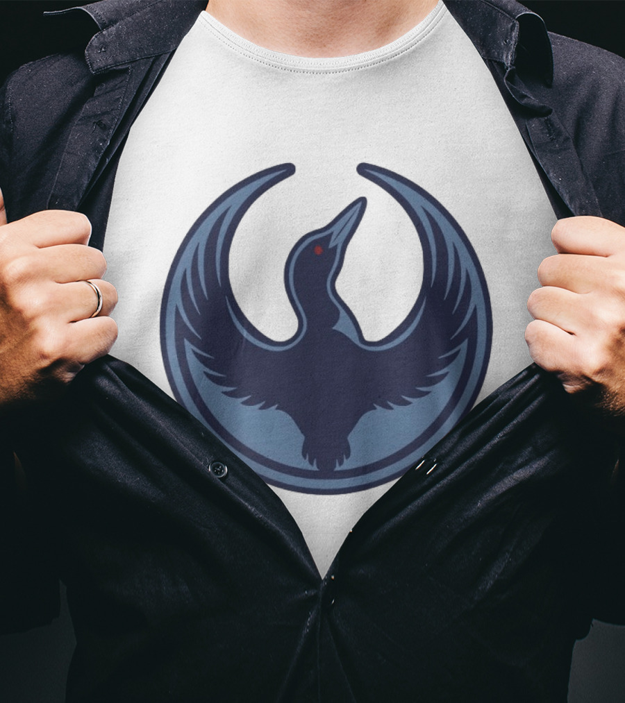 Minnesota Rebel Alliance Loon Protest State Bird T-Shirt