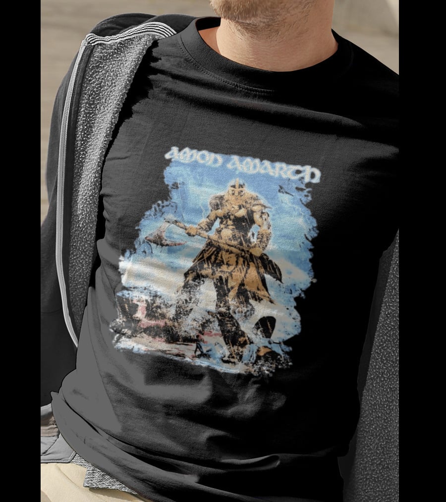 Amon Amarth Jomsviking Warrior With Axe T-Shirt