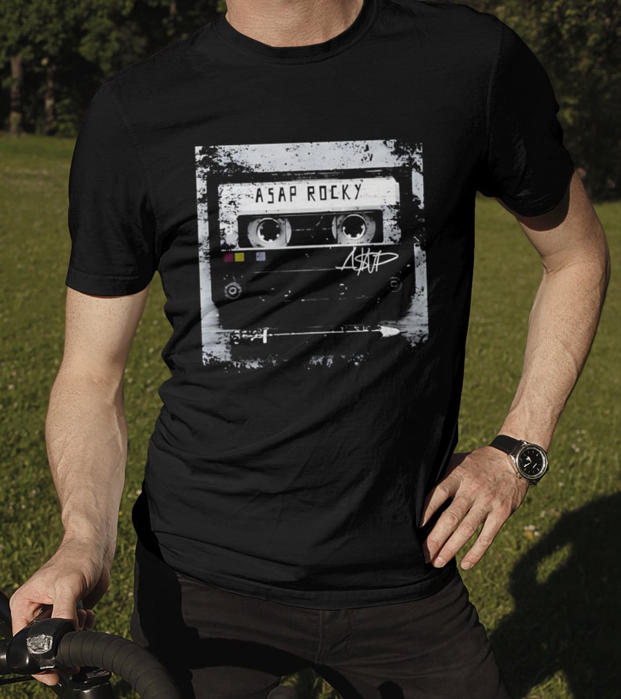 ASAP Rocky Classic Cassette Tape Retro Music T-Shirt