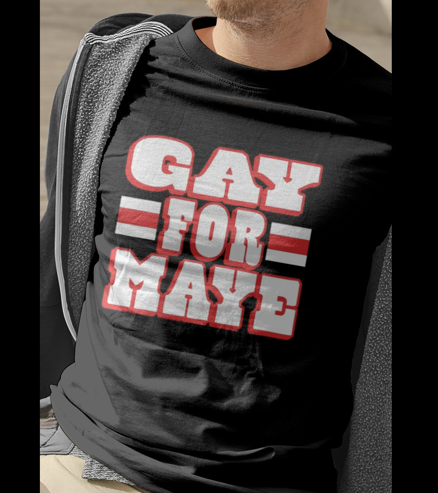 Gay For Maye New England Patriots Drake Maye T-Shirt