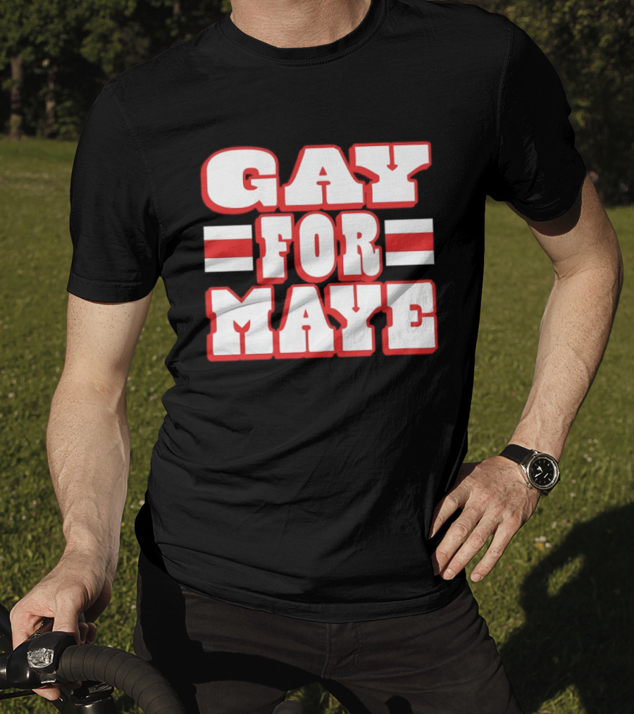 Gay For Maye New England Patriots Drake Maye T-Shirt