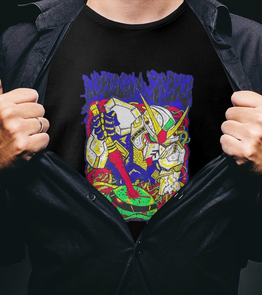 Gundam Mobile Suit Neon Graffiti T-Shirt