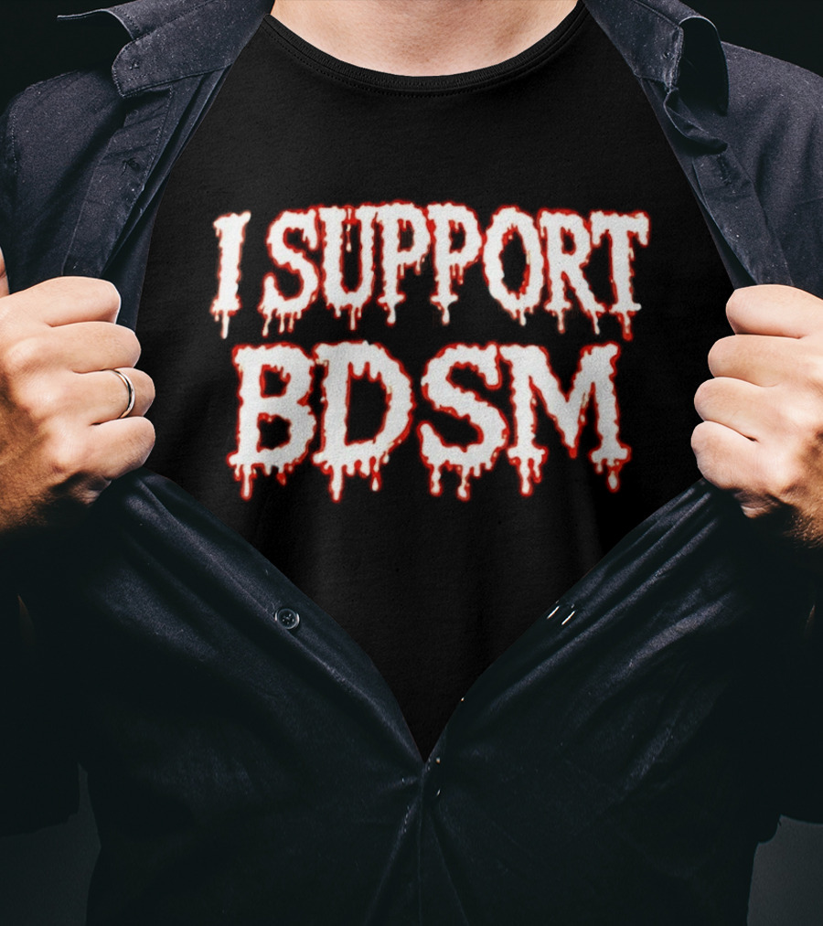 I Support Blood Donating Scary Movies T-Shirt