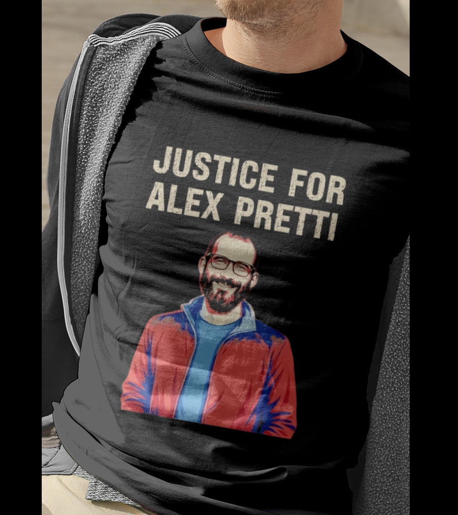 Justice For Alex Pretti Minnesota Anti ICE Protest T-Shirt