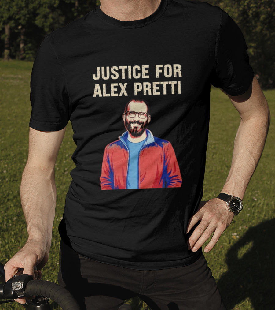 Justice For Alex Pretti Minnesota Anti ICE Protest T-Shirt