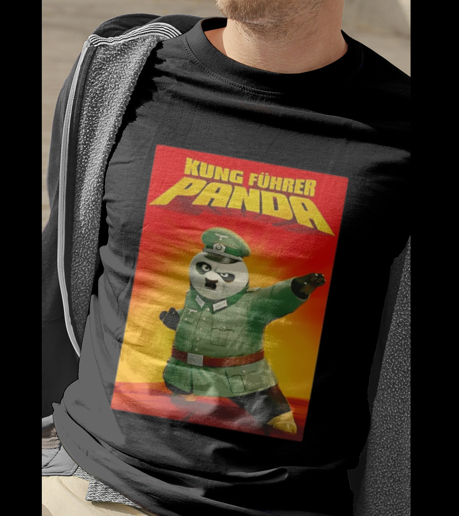 Kung Führer Panda Officer T-Shirt