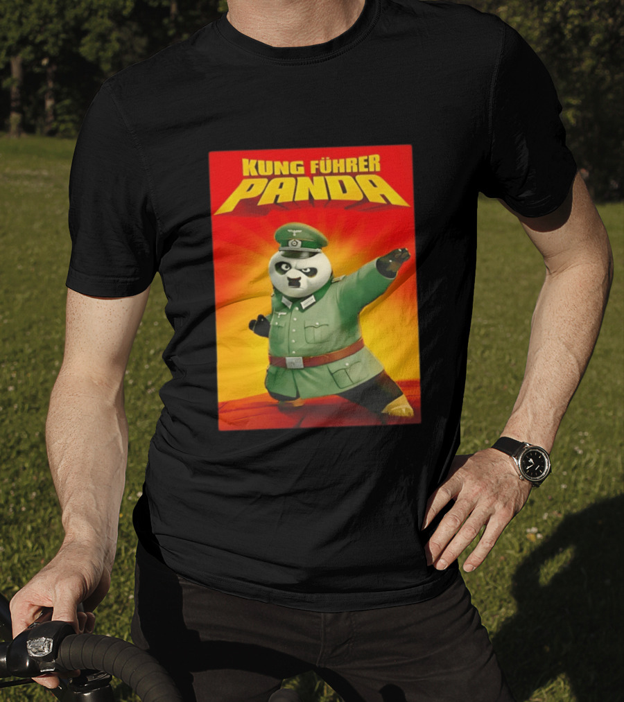 Kung Führer Panda Officer T-Shirt