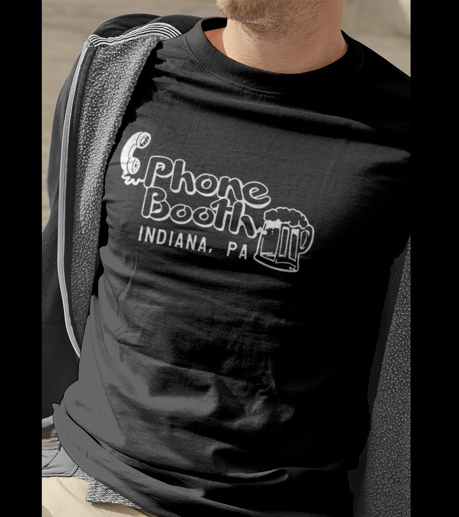 Phone Booth Indiana PA Beer T-Shirt