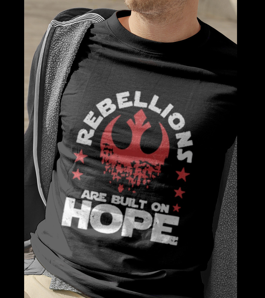 Rebellions Are Built On Hope Star T-Shirt