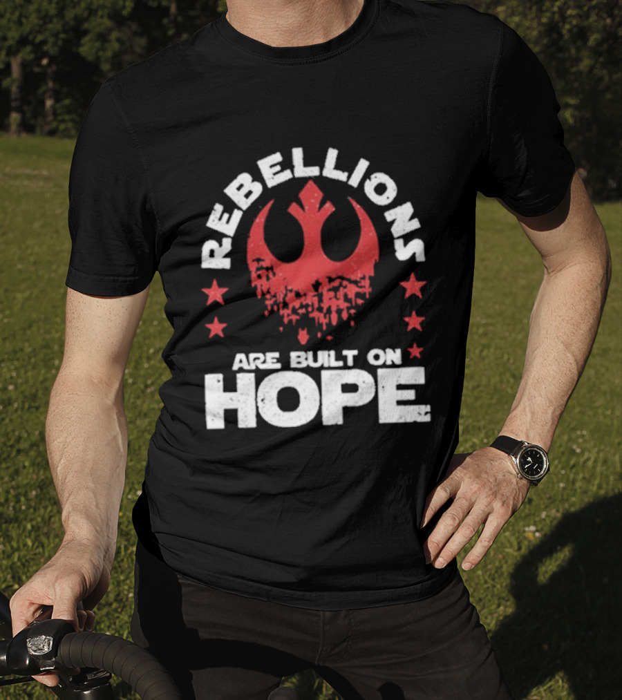 Rebellions Are Built On Hope Star T-Shirt