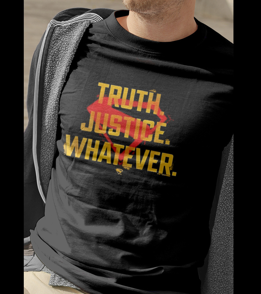 Truth Justice Whatever Superman T-Shirt