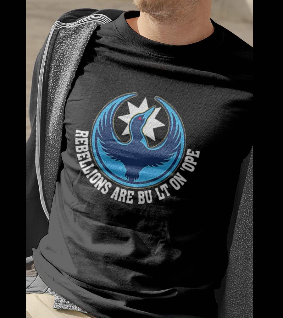 Rebellions Are Built On Hope Minnesota Rebel Alliance Star T-Shirt