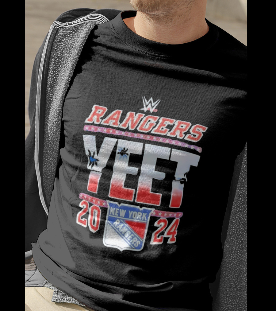 WWE Rangers Yeet 2024 New York Rangers T-Shirt