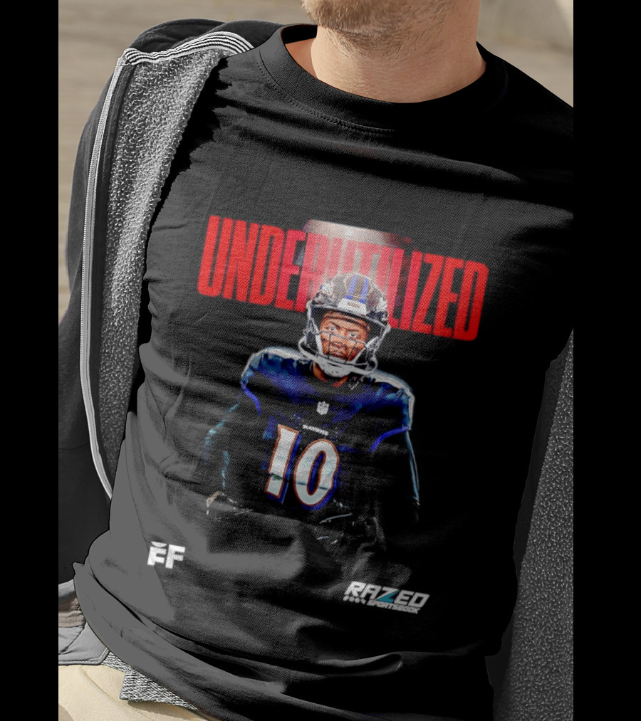 Underutilized Baltimore Ravens Football 10 T-Shirt