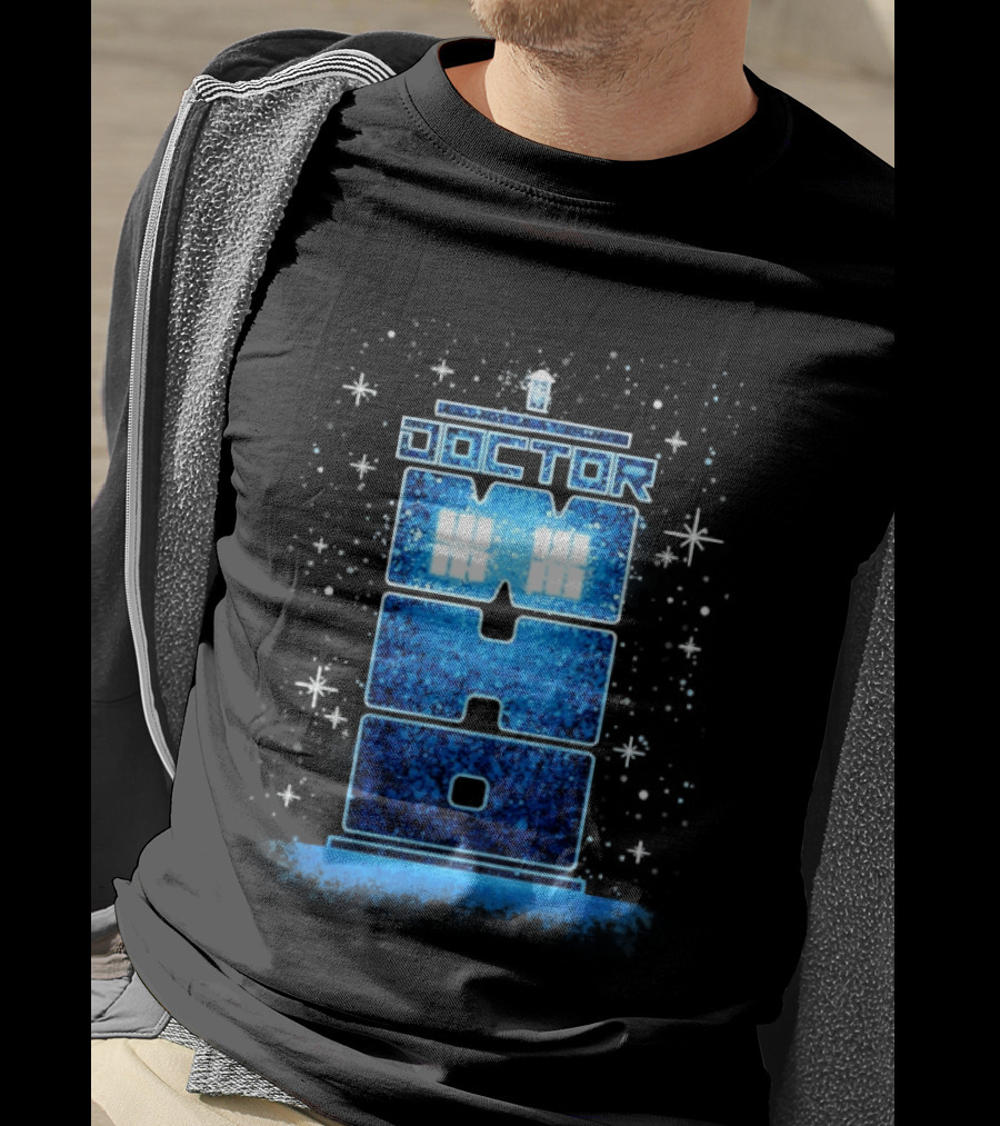 Doctor Who Tardis Galaxy Adventure Tech T-Shirt