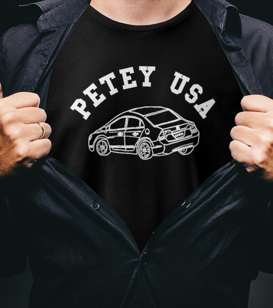 PETEY USA Car T-Shirt