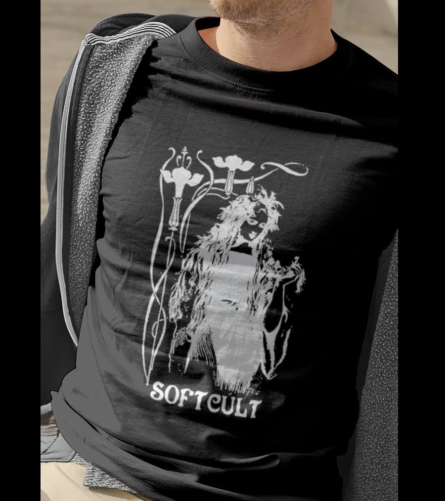 Softcult Floral Art Nouveau Aesthetic T-Shirt