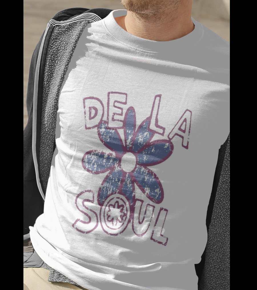 De La Soul Flower 2026 Lostshdws Collaboration T-Shirt