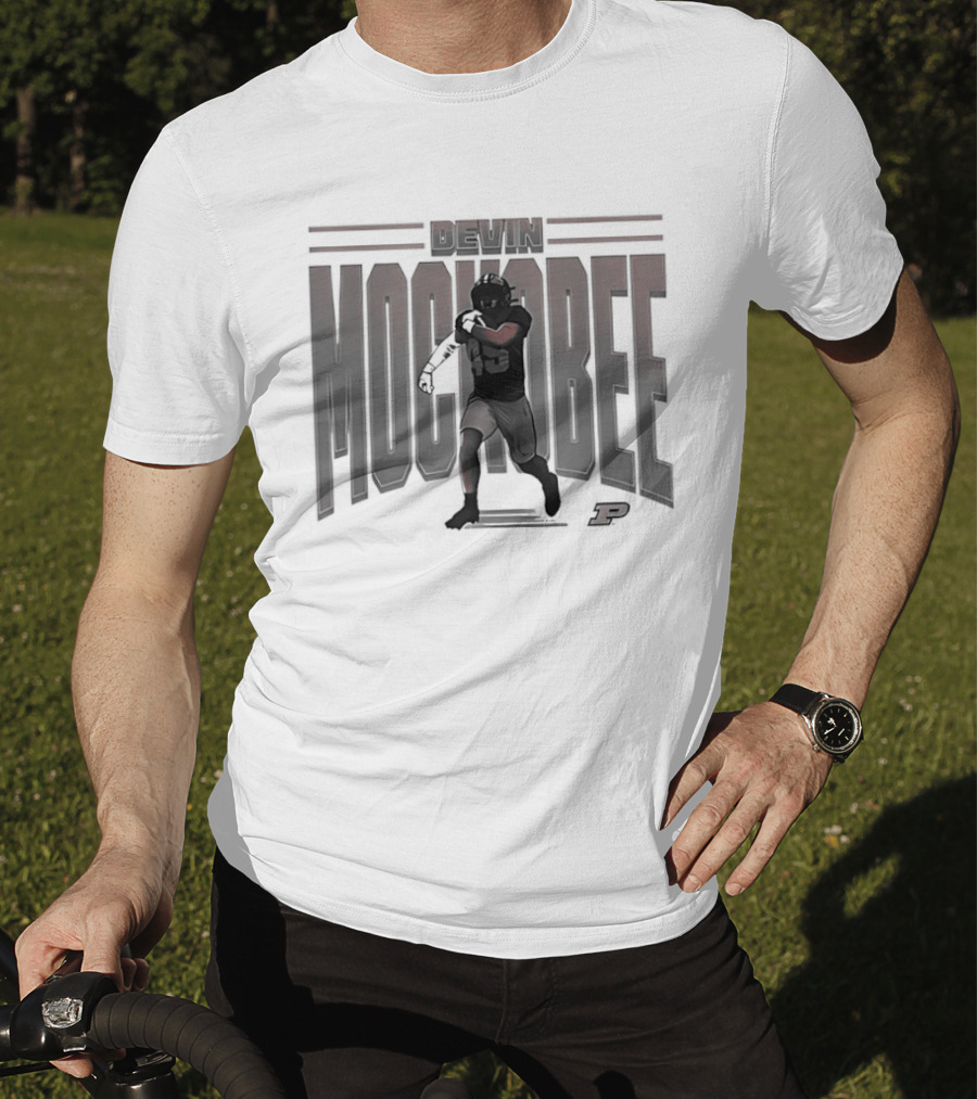 Purdue Boilermakers Football Devin Mockobee NCAA Caricature T-Shirt