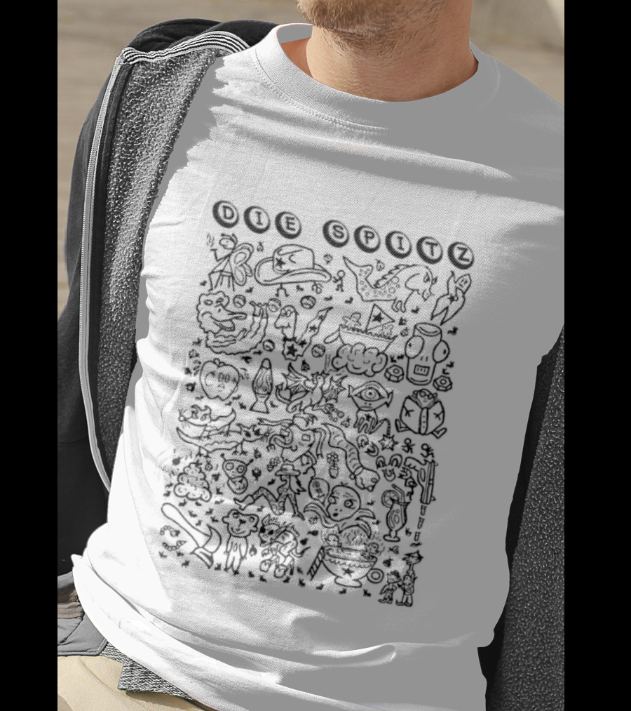 Die Spitz Doodle Dandy Music T-Shirt