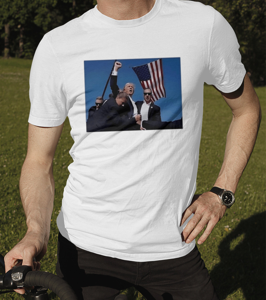 Donald Trump Take America Back 2024 American Flag T-Shirt