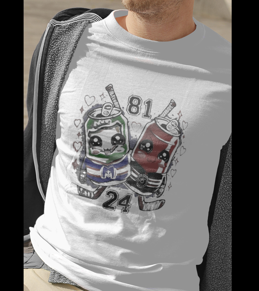 Heated Rivalry Tattoos Soda 81 24 Monster Red Bull T-Shirt