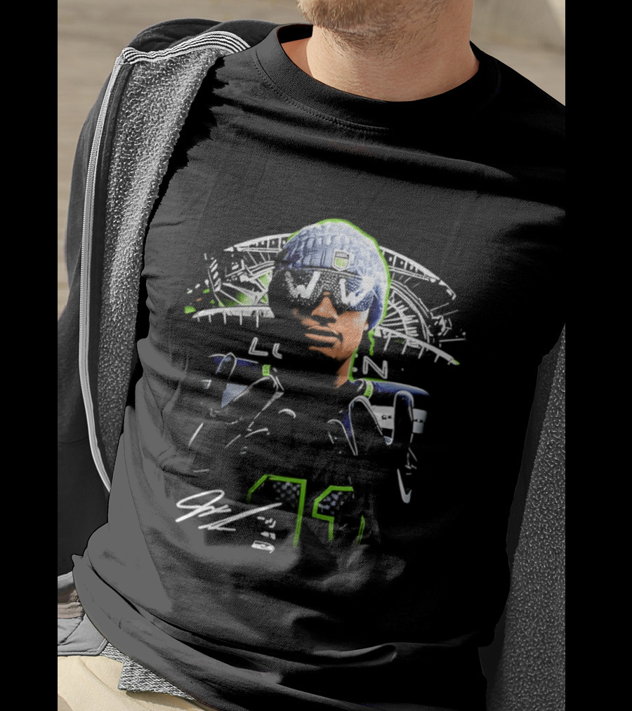 Jaxon Smith Njigba Seattle Seahawks Hip Hop Style With JSN And Hand Gesture T-Shirt