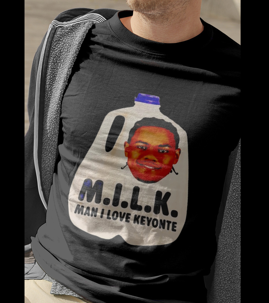 M.I.L.K Man I Love Keyonte George Fan T-Shirt