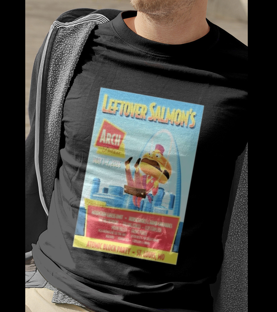 Leftover Salmon Arch Deluxe May 2026 Atomic Block Party St. Louis MO Featuring Mountain Grass Unit T-Shirt