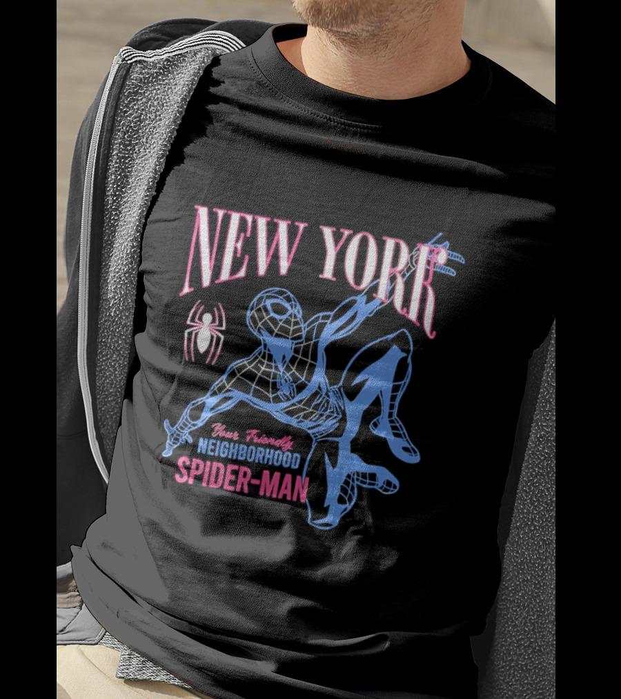 Spider Man New York Your Friendly Neighborhood T-Shirt