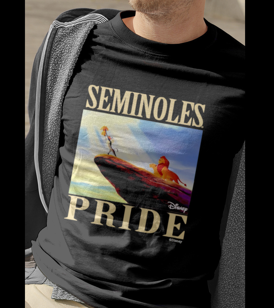 Seminoles Pride Florida State Disney Lion King Scene T-Shirt