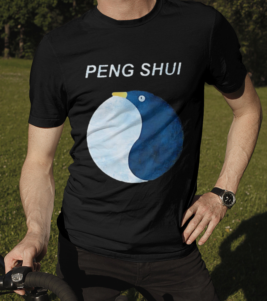 Peng Shui Feng Shui Penguin Yin Yang T-Shirt