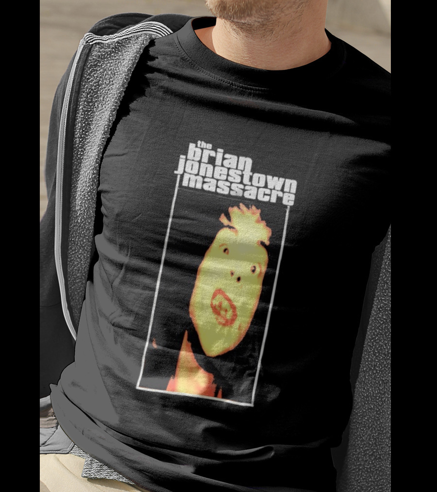 The Brian Jonestown Massacre Distorted Yellow Face T-Shirt