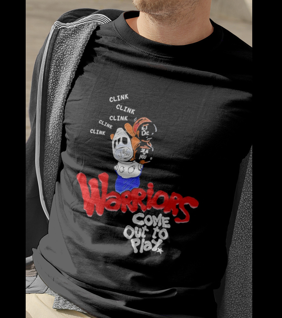 Warriors Come Out To Play Clink Bat Iconic Scene T-Shirt