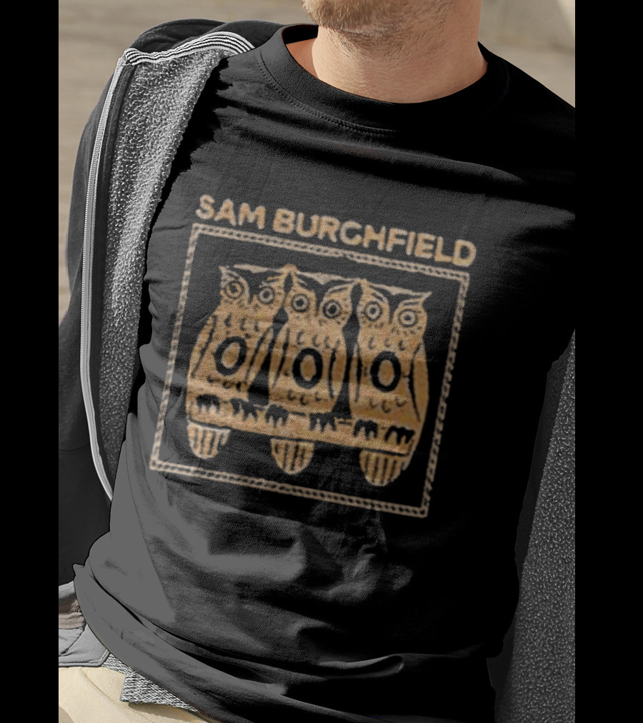 Sam Burchfield Owl Quartet T-Shirt