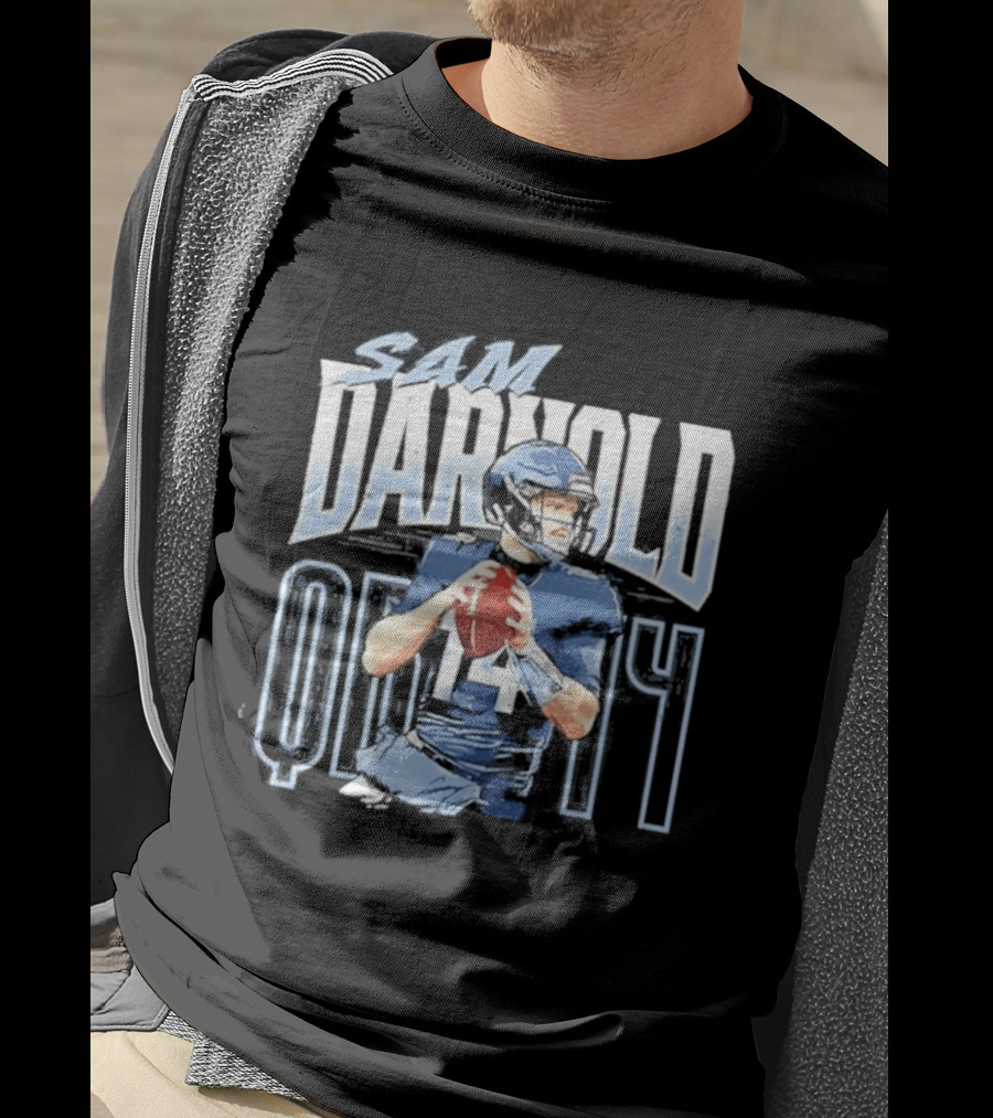 Sam Darnold Quarterback Number Four Football Seahawks T-Shirt