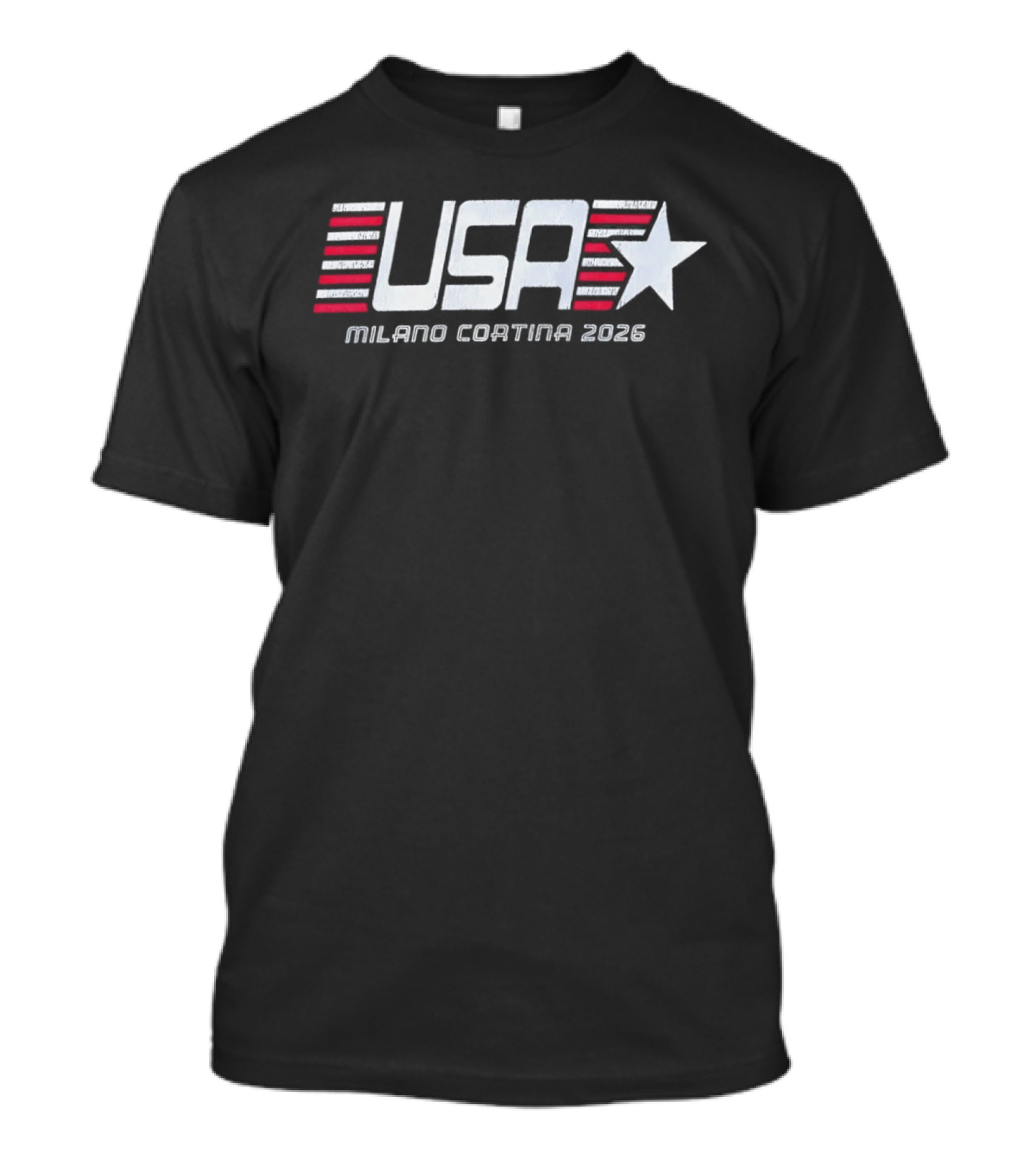 USA MC26 Hockey Milano Cortina 2026 Official Merchandise T-Shirt