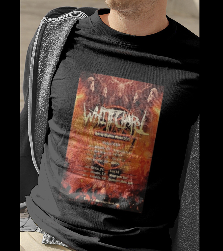 Whitechapel Spring Headline Shows 2026 Tour Dates And Locations T-Shirt