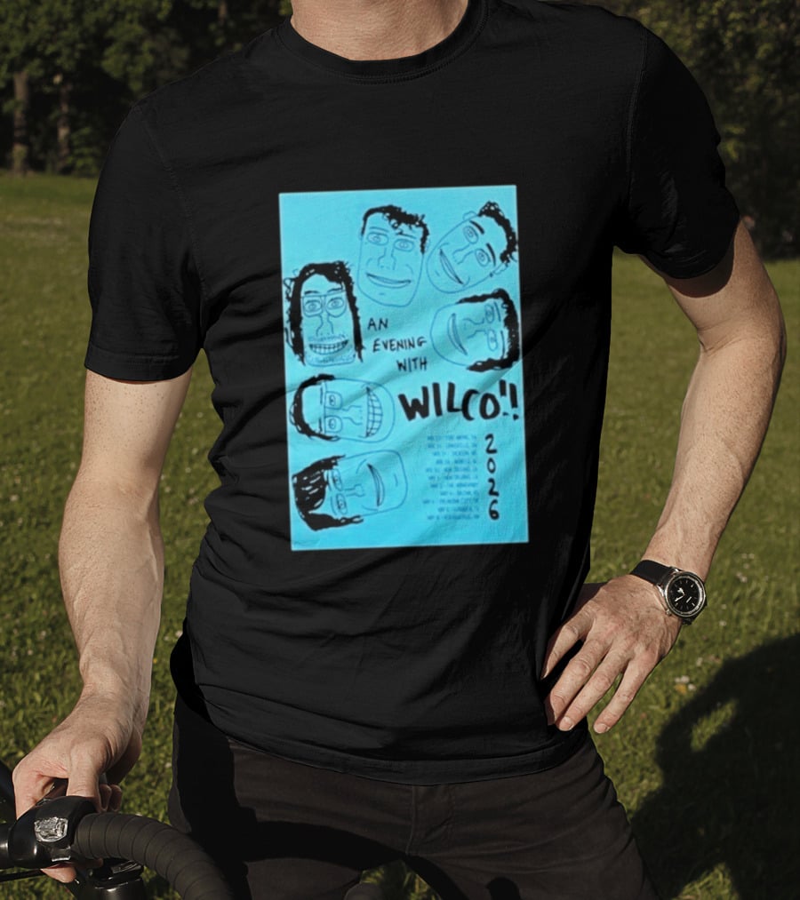 An Evening With Wilco 2026 Tour April & May T-Shirt