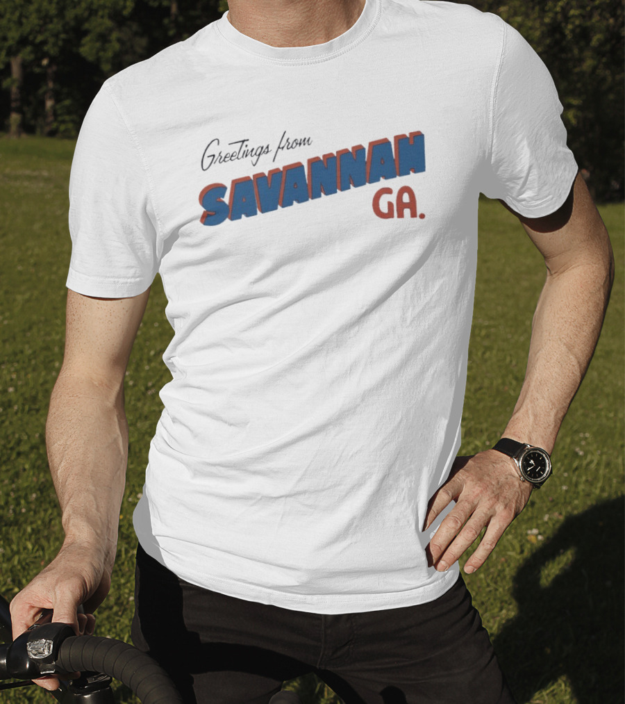 Greetings From Savannah Georgia GA T-Shirt