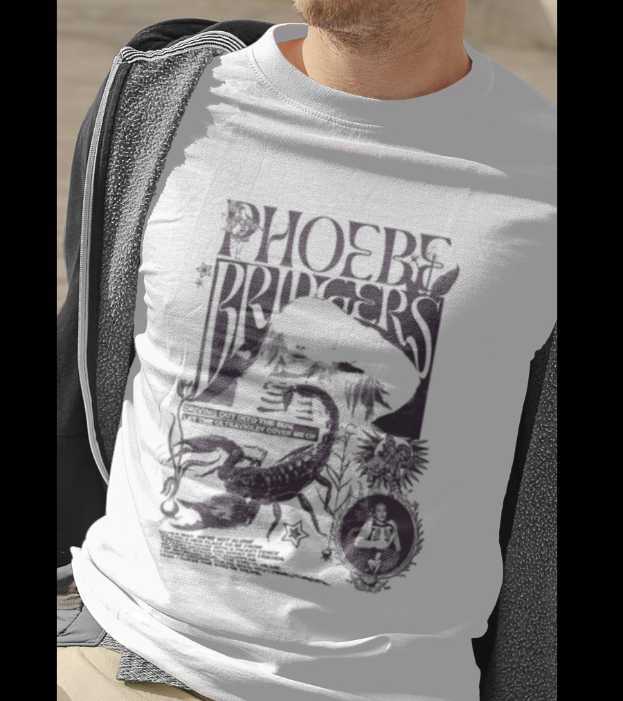 Phoebe Bridgers I Know The End Natural Scorpion Star T-Shirt