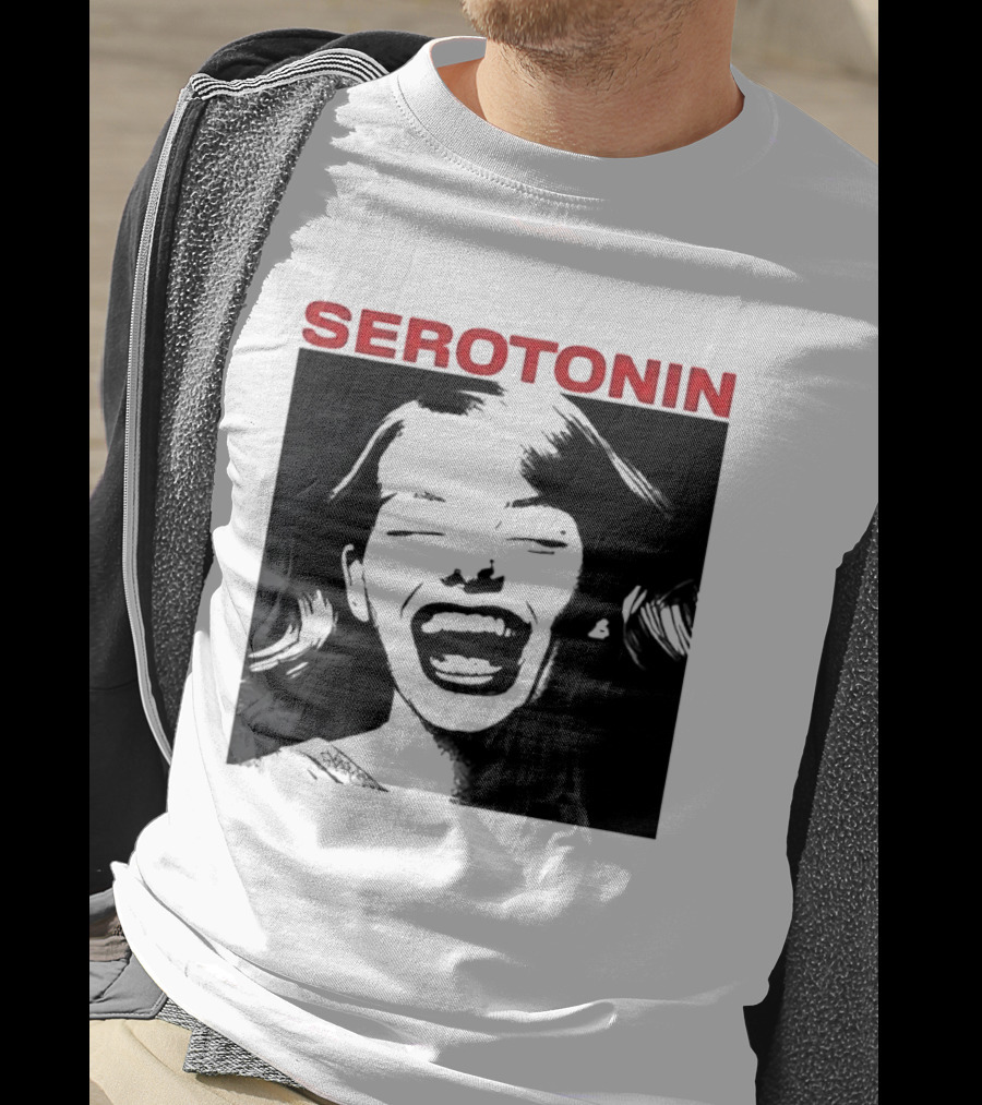 Joris Voorn Serotonin Bold Red Joyful Face T-Shirt
