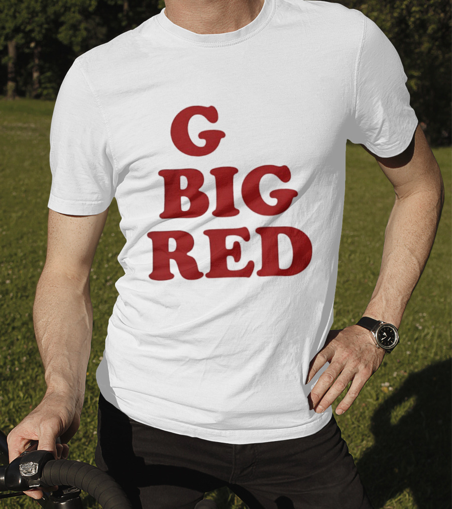 Nebraska Cornhuskers G Big Red Football Fan Gear T-Shirt