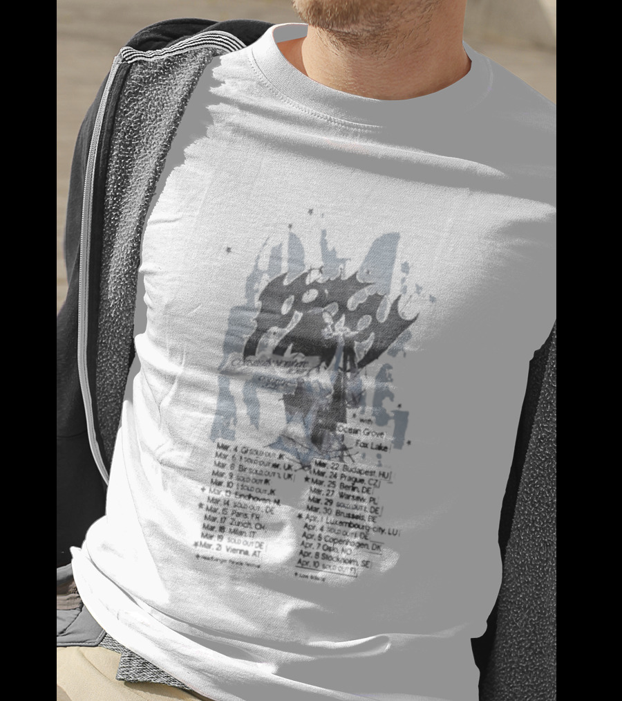 Poppy Constantly Nowhere Tour 2026 UK Europe Dates And Locations T-Shirt