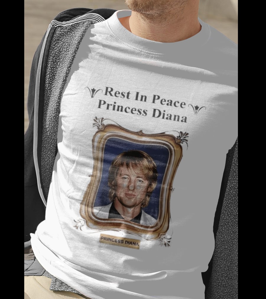 Rest In Peace Princess Diana Vintage Frame T-Shirt