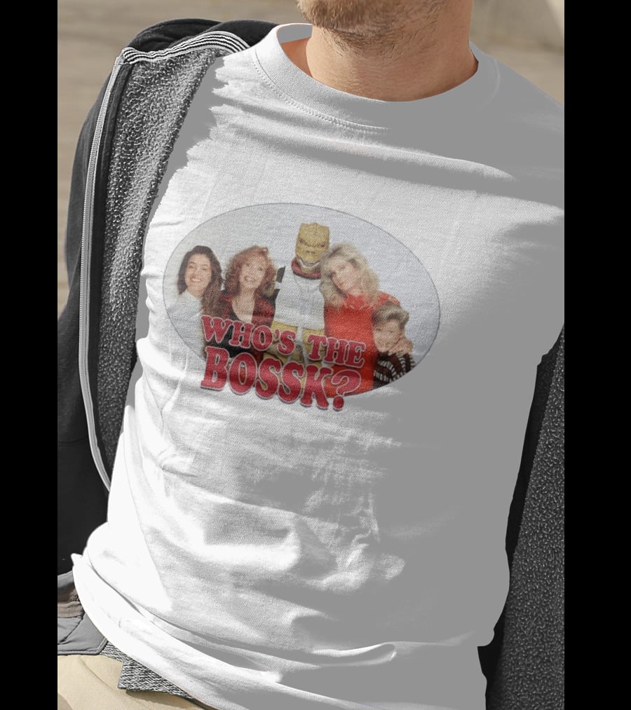 Who's The Bossk Star Wars Mashup 80s TV Sitcom T-Shirt