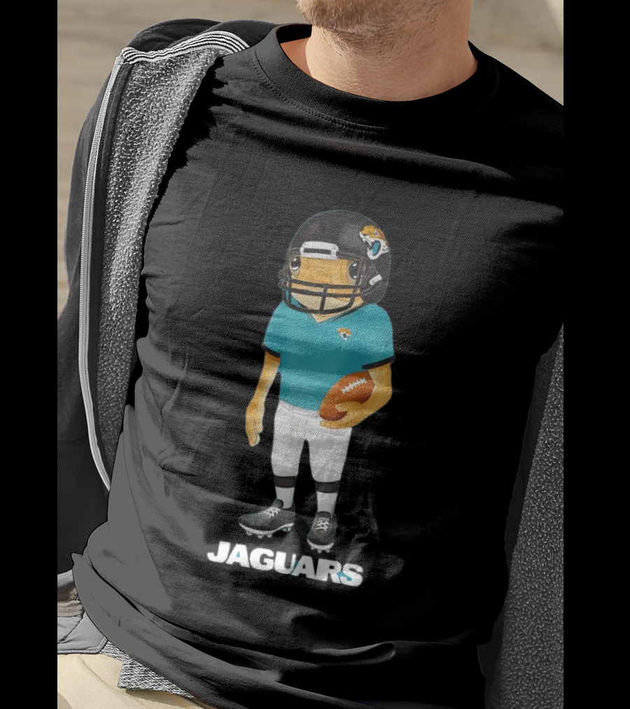 Bad Bunny Jacksonville Jaguars Concho Football Collaboration T-Shirt