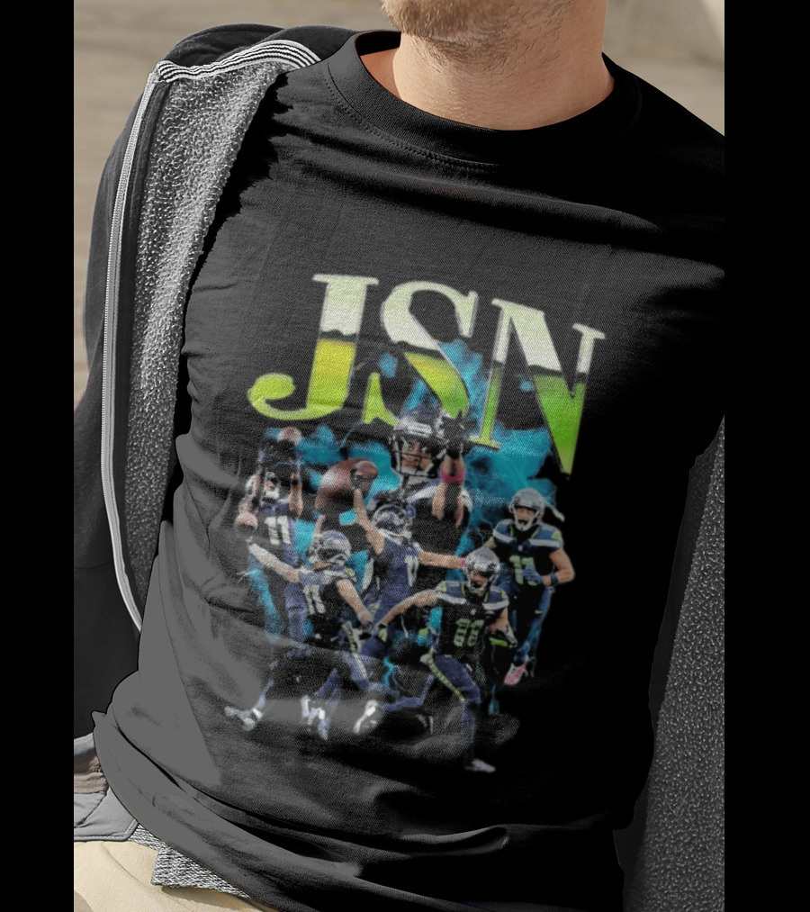 Jaxon Smith Njigba Seattle Seahawks JSN Football Highlights T-Shirt