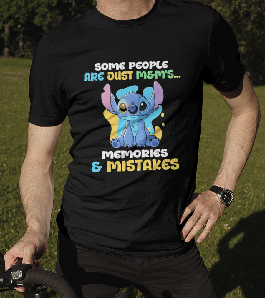 Some People Are Just Mem's Memories And Mistakes Stitch T-Shirt