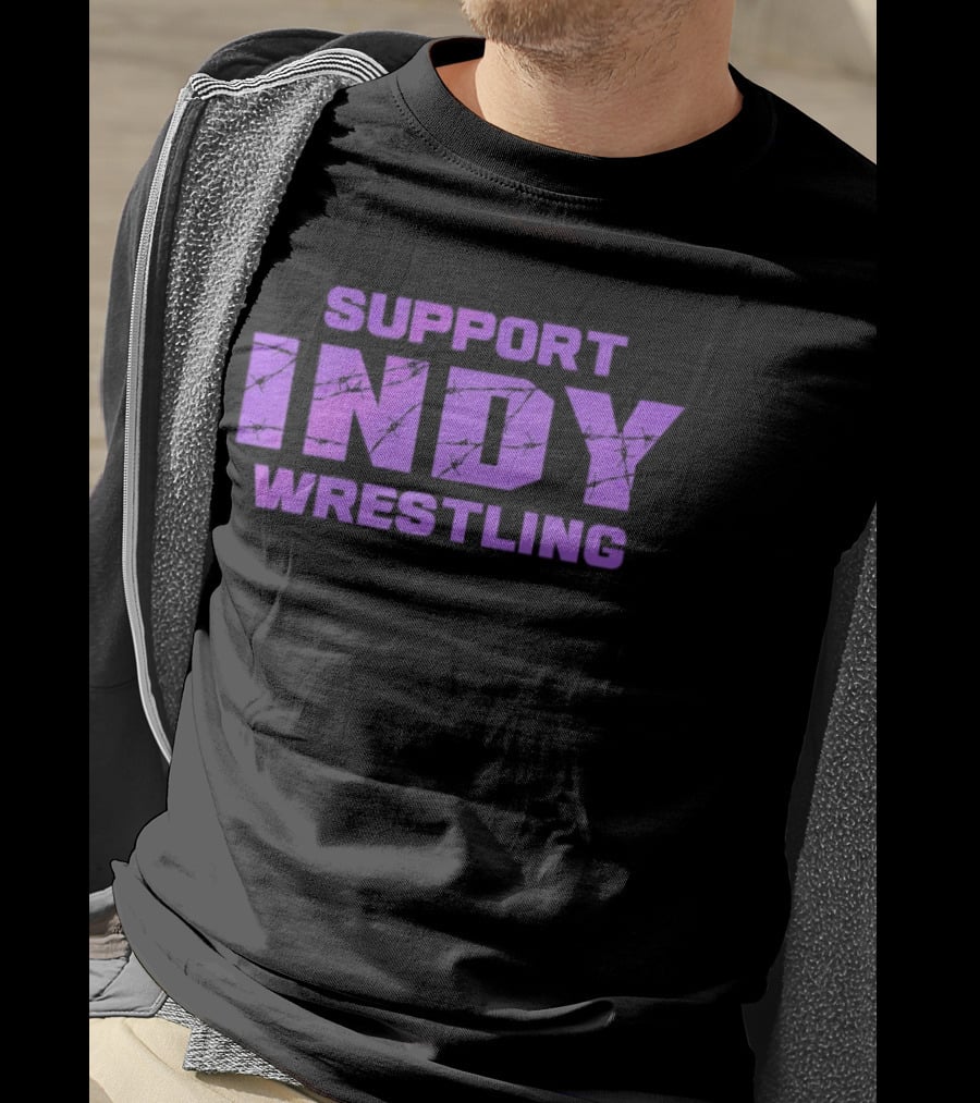 Support Indy Wrestling T-Shirt